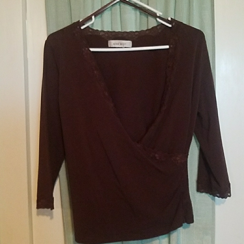 Beautiful chocolate brown top